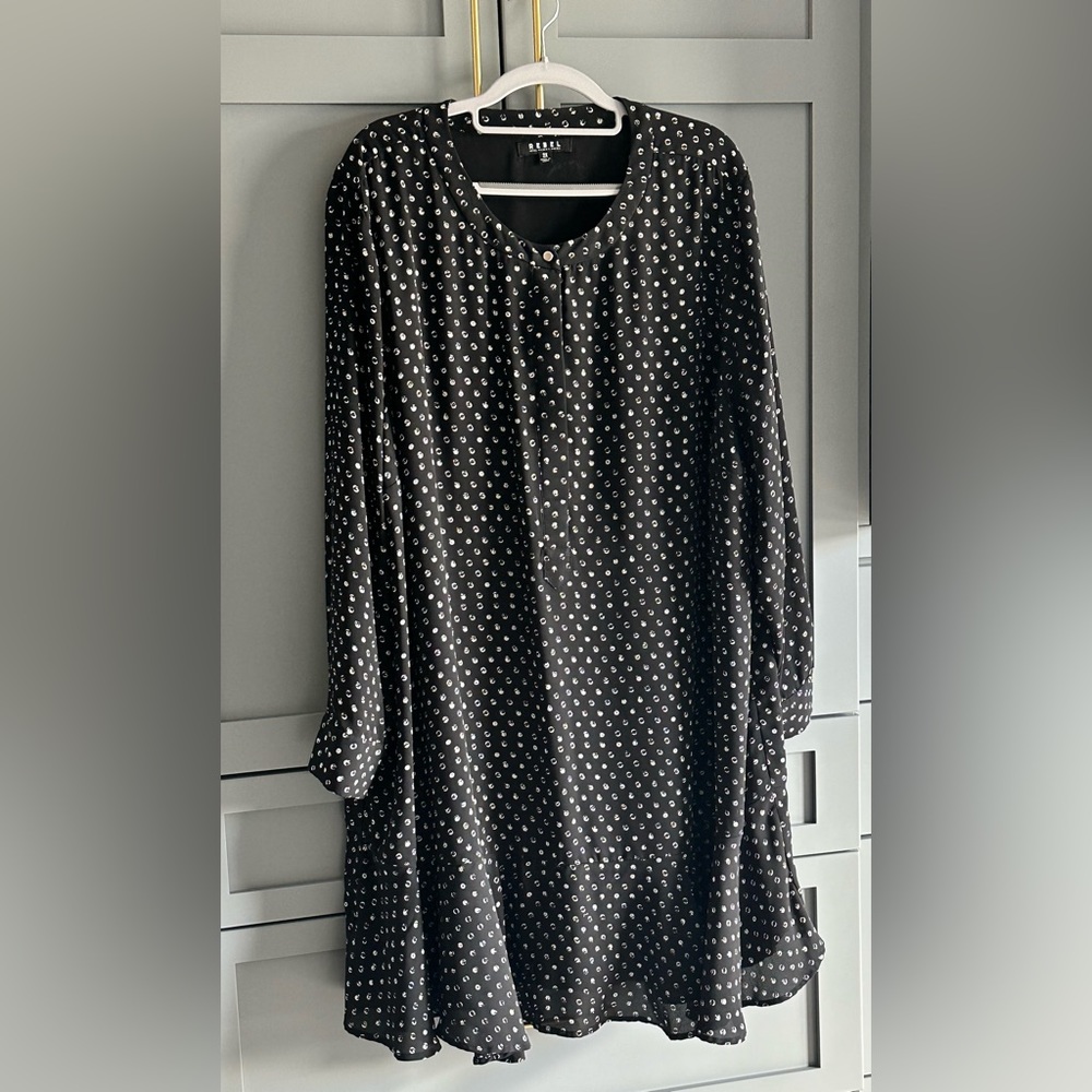 Rebel Drop Waist Dress - 2X